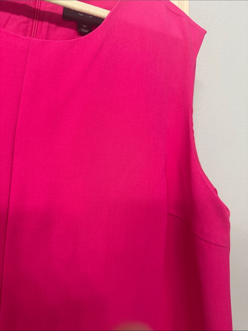 Victoria Beckham for Target Hot Pink Sleeveless Top - Picture 2 of 4